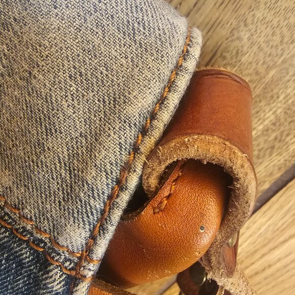 Denim crossbody bag - Picture 6 of 10